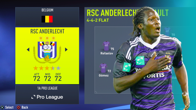 Anderlecht Online - Players of RSC Anderlecht